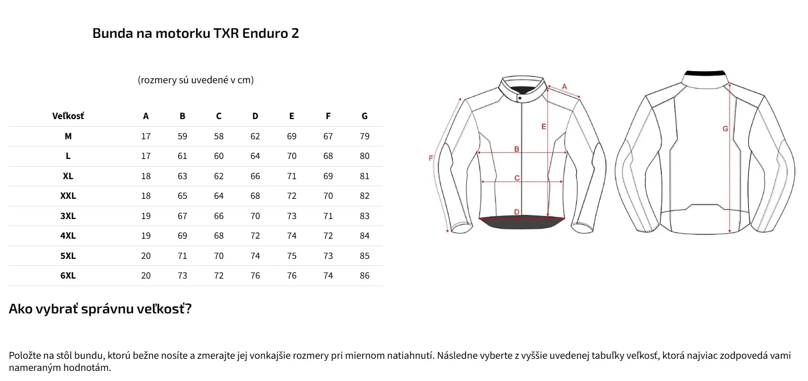 TXR Bunda na motorku Enduro 2 čierno-sivá 3XL